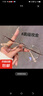 防蓝光眼镜近视可配度数镜片通勤素颜神器超轻男女平光眼镜框架 单眼镜玫瑰金 【防蓝光】0度平光镜 实拍图