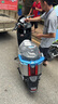 台铃电动摩托车苍穹100公里长续航电动车1200W高速电摩石墨烯电池72V23Ah外卖上班代步电瓶车极致银 实拍图