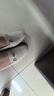 百丽通勤乐福鞋女羊皮革压纹OL单鞋BZ520CA3 米白 38 实拍图
