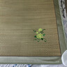 艾薇枕巾夏季学生宿舍凉席草席枕片婴儿枕席一对装 绿叶 45*65cm 实拍图