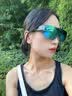 VOZAPOW沃飒徒步登山偏光眼镜近视专用套镜骑行爬雪山护目镜驾驶太阳墨镜 实拍图