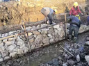 格宾石笼网镀锌雷诺护垫厂家定制工厂六角固滨笼箱河道防汛铅丝笼 网孔6*8cm咨询客服 实拍图