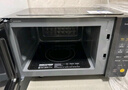 美的（Midea）家用变频微波炉平板式易清洁 800W微波速热 一键智能菜单 钻石背板 微晶面板加热20L（PM20M2） 实拍图