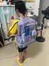 美旅放心书包大容量轻便 1-6年级小学生双肩背包卡通熊猫高颜值 NG3 【新色】紫色印花NG3*003 实拍图
