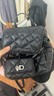 CHARLES&KEITH菱格大容量柔软多用背包双肩包包女包生日礼物CK2-60151400 实拍图