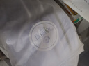 洁丽雅（Grace）A类抗菌防螨纯棉方巾3条装柔软舒适加厚吸水条纹小毛巾素色擦汗巾 实拍图