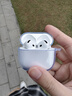 ESCASE适用Airpods4保护套苹果四代耳机保护套降噪版2024无线蓝牙耳机防摔防尘TPU透明裸机美感+挂绳 实拍图
