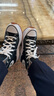 匡威（Converse）官方 Run Star Hike高帮帆布流星厚底鞋黑色166800C 166800C/黑色 38 实拍图