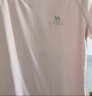 骆驼（CAMEL）弹力健身服女瑜伽运动训练两件套装 Y8S1QL8628-1 山茶粉/黑 M 实拍图