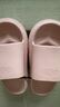 华美健步抑菌亲子凉拖鞋软底居家用浴室内户外不易滑女HM9018粉色37-38 实拍图