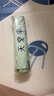 天堂 防紫外线晴雨伞三折 便携黑胶遮阳太阳伞晴雨两用 黑色 实拍图