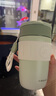 物生物保温杯女士咖啡杯高颜值吸管杯大容量水杯学生杯子情侣生日礼物 实拍图