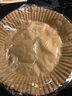 空气炸锅专用纸盘家用吸油纸垫食物烤箱烘焙硅油纸锡纸烧烤工具盘 空气炸锅纸50只装 实拍图