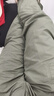 京东京造工装裤男休闲裤夏季复古宽松休闲直筒裤美式机能伞兵裤 橄榄绿 M 实拍图