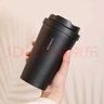 乐扣乐扣（LOCK&LOCK）元气保温杯不锈钢一键式弹跳盖咖啡杯车载商务杯子【年会福利】 黑色 400ml 实拍图