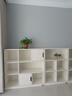 全友家居 奶油风组合书柜书房带门收纳储物柜子落地酒柜餐边柜客厅柜 实拍图