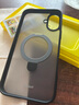 倍思支点壳【自带支架】适用iphone16plus手机壳苹果16plus保护套磁吸支架磨砂防摔MagSafe磁吸充电 实拍图