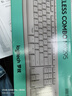 罗技（Logitech）MK295 企业级轻音键鼠套装 无线键鼠套装 办公键鼠套装 全尺寸 带无线2.4G接收器 白 实拍图