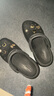 crocs卡骆驰厚底云朵洞洞鞋户外|206750 黑色-001 39(250mm)  实拍图