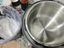 美的（Midea）【国家补贴】0涂层精钢厚釜电压力锅5L双胆全自动智能预约家用煲汤煮饭电饭煲C5856G高压锅4-6人 实拍图