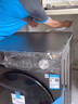美的（Midea）滚筒洗衣机全自动家用【MG100V36T】懒人超薄10公斤 以旧换新 家电国家补贴20% 一级能效 内衣洗  实拍图