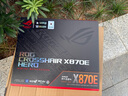 ROG CROSSHAIR X870E HERO主板 支持 CPU 9900X3D/9950X3D/9800X3D (AMD X870E/socket AM5) 实拍图
