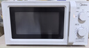美的（Midea）18L小型家用变频微波炉 经典旋钮操控 五档火力 智能解冻360°旋转加热微波炉 M13J (213B升级款） 乳白色 M13J 实拍图