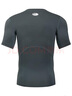 安德玛（UNDERARMOUR）HeatGear Armour男子透气训练运动短袖紧身衣1361518 桃灰色012 L 实拍图