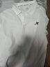 特步运动t恤短袖男夏装新款跑步速干衣薄款训练服半袖简约上衣polo衫 【商务polo衫】珍珠白0118 2XL 185 实拍图
