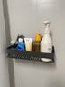 蓝藤旋转吸盘浴室置物架卫生间厕所洗漱台洗澡间免打孔壁挂收纳架子 单层29CM【无杆无钩】 实拍图