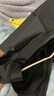 李宁（LI-NING）泳衣男士短袖泳衣防尴尬泡温泉冲浪服LSLR225 短袖黑色 XL 实拍图
