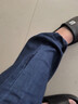 真维斯（JEANSWEST）牛仔裤男2025秋季薄款冰丝时尚潮牌直筒宽松长裤男装长裤子蓝色33 实拍图