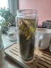 富光 男女士双层玻璃杯 高硼硅泡茶杯 茶水分离水杯带茶隔杯子500ml 实拍图