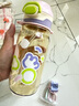 babycare儿童水杯吸管杯双饮二合一户外运动水壶上学大容量PPSU-满杯600ml 实拍图