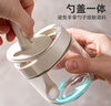小熊（Bear）调料罐3件套 调味盒调料瓶套装厨房盐罐勺盖一体调味盒玻璃收纳盒 实拍图