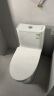 九牧（JOMOO）11173-2-1/31KB-3大力神普通马桶家用虹吸抗菌节水坐便器305坑距 实拍图