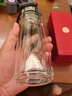 希诺抗菌玻璃杯双层商务办公车载水杯男高档泡茶杯子XN-9311K 360mL 实拍图