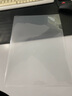 得力透明文件套文件a4文件袋L夹单片夹合同档案分类A4单页学生试卷资料夹l夹乐谱夹l型夹二页活页资料 【升级加厚16C】L型透明文件夹-20个 实拍图