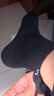 禾素时代国标3A级抗菌袜秋冬长款男中筒抑菌防臭袜西装棉袜子   6黑色 实拍图