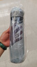 乐扣乐扣（LOCK&LOCK）一键式运动水杯塑料杯户外便携水壶带把手刻度男女杯子蓝色750ml 实拍图