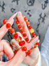 恋晴莲花足银手链女转运珠红玛瑙手串生日礼物送女朋友老婆结婚纪念日 实拍图
