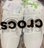 卡骆驰crocs洞洞鞋贝雅卡骆班轻便耐磨一脚蹬休闲鞋|205089 深蓝/辣椒红-4CC 41 /42(260mm) 实拍图
