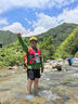 村田稻夫登山墨镜  骑行墨镜套镜 墨镜套近视眼镜 爬山护目镜 黑框水银片 实拍图