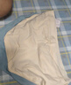 猫人【首次免洗即穿】女士内裤女纯棉抑菌中腰无痕大码少女三角裤 L 实拍图
