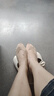 【纯棉底超吸汗】袜子女船袜夏季纯棉底短袜薄款隐形袜防滑浅口 白色+肤色+灰色+黑色 实拍图
