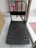 乐优佰易 小推车平板手推车 90*60cm5寸PVC省力耐磨双管900斤 装修小拖车搬运手拉货车拉折叠 实拍图
