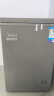 美的（Midea）100升小冰柜家用冷藏冷冻两用一级节能-30度速冻茶叶保鲜柜小型冷柜冰箱BD/BC-100KMF(E)国家补贴 实拍图