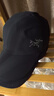 ARC'TERYX始祖鸟 CALVUS CAP 轻量 男女同款 弯檐帽 BLACK/黑色 S-M 实拍图