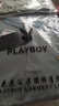 花花公子（PLAYBOY）高档100%纯棉夏季短袖t恤男士高档翻领polo衫透气吸汗休闲上衣 短袖YW7702蓝色 4XL 190建议180-210斤 实拍图