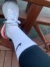 耐克（NIKE）速干 中筒 训练袜子(3双)  EVERYDAY LIGHTWEIGHT SX7676-100 M 实拍图